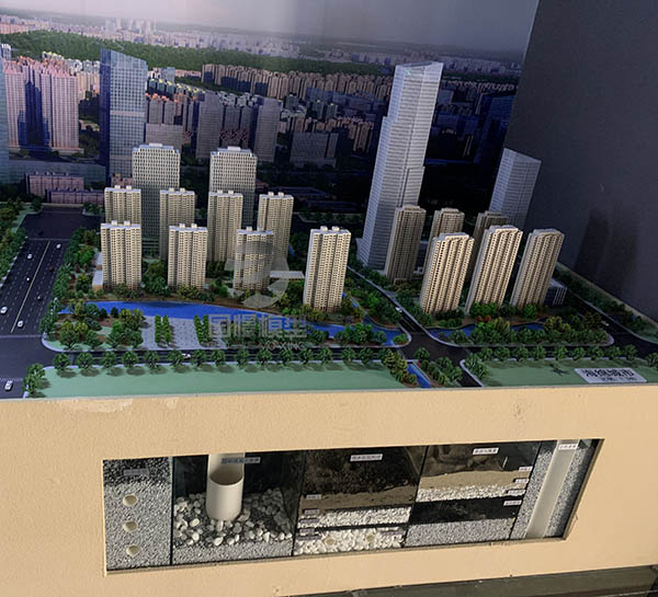 炎陵县建筑模型